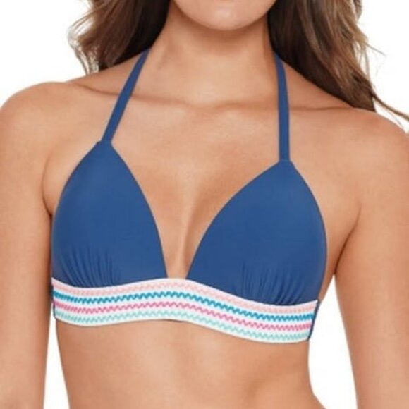 Salt + Cove Juniors Push-Up Halter Bikini Swim Top - Picture 2 of 2